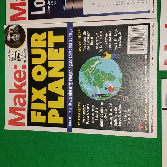 Make: Magazine Volume 71 - 75 2019 2020 2021 - Picture 2 of 11